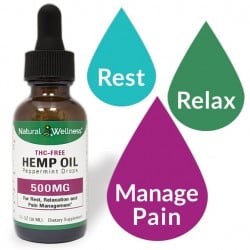 THC-free Hemp Oil 500MG