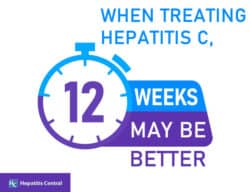 When Treating Hepatitis C, 12 Weeks May Be Better
