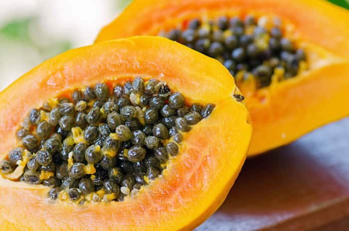 Papaya helps promote liver health.